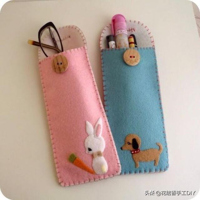 做短一点的话,还能当作手机袋,真是一物多用啊.