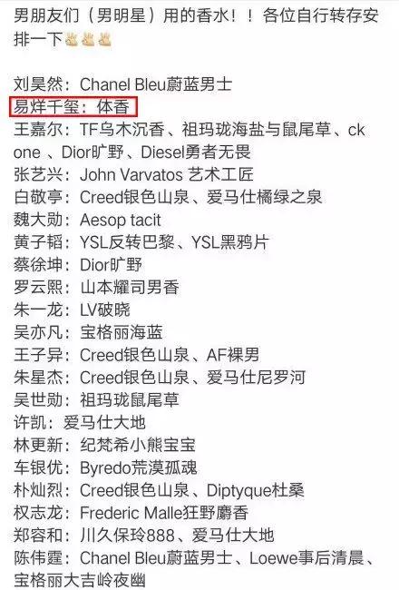 烟草味身体乳什么牌