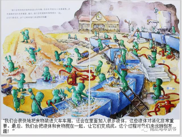绘本《肚子里有个火车站》：这个故事的感觉就是叽里咕噜噼里啪啦