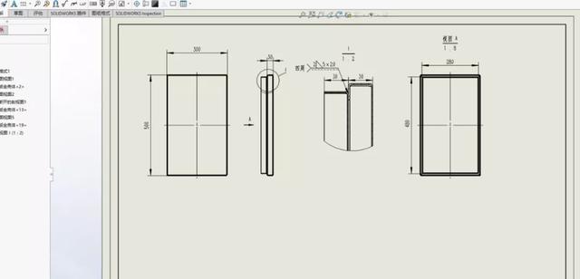 solidworks钣金工程图展不开