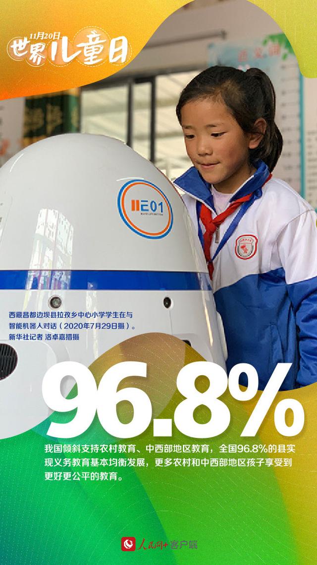 世界儿童日 | 这张“中国答卷”，画满了孩子们的笑脸