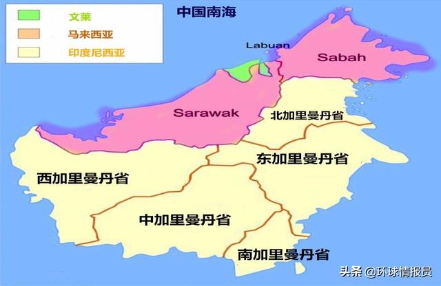 马来西亚领土为何会隔海相望，分成东西两部分？
