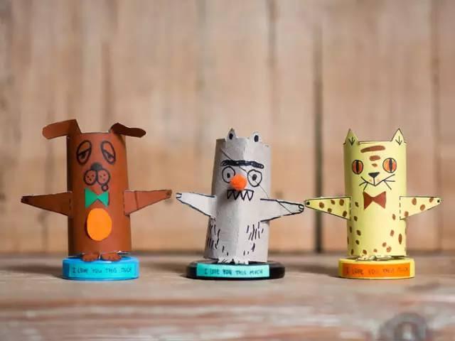 废旧物品创意手工制作图片废旧材料做的手工制作