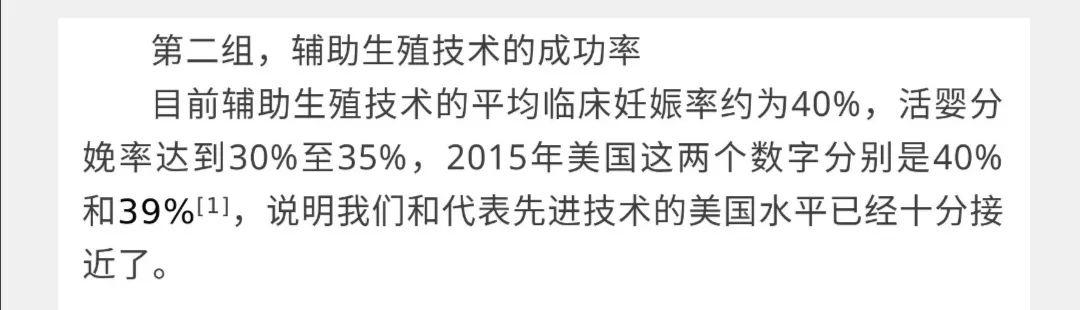 试管婴儿的成功率到底有多高？