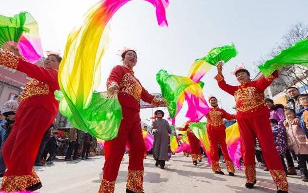 东北秧歌小拜年回家过年我的故乡