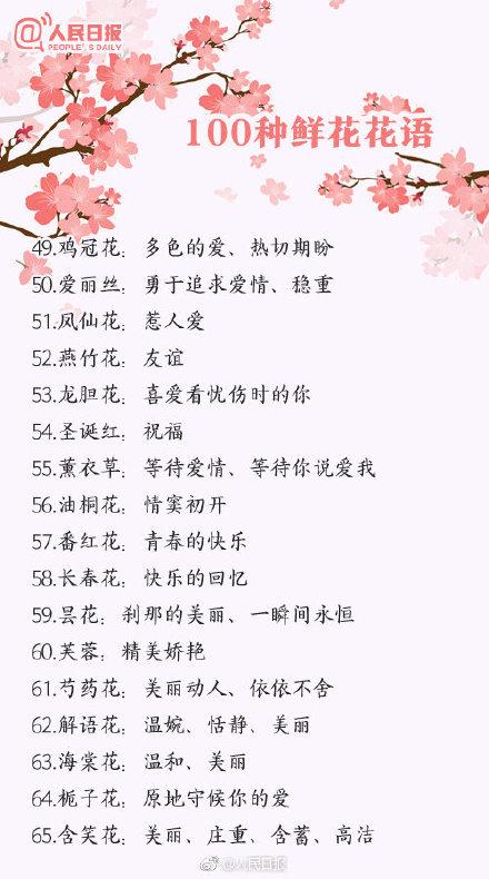 花的寓意 花的寓意（花的寓意和图片） 生活