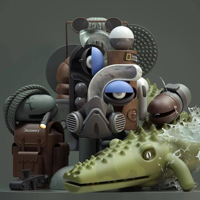 当毕加索用起C4D