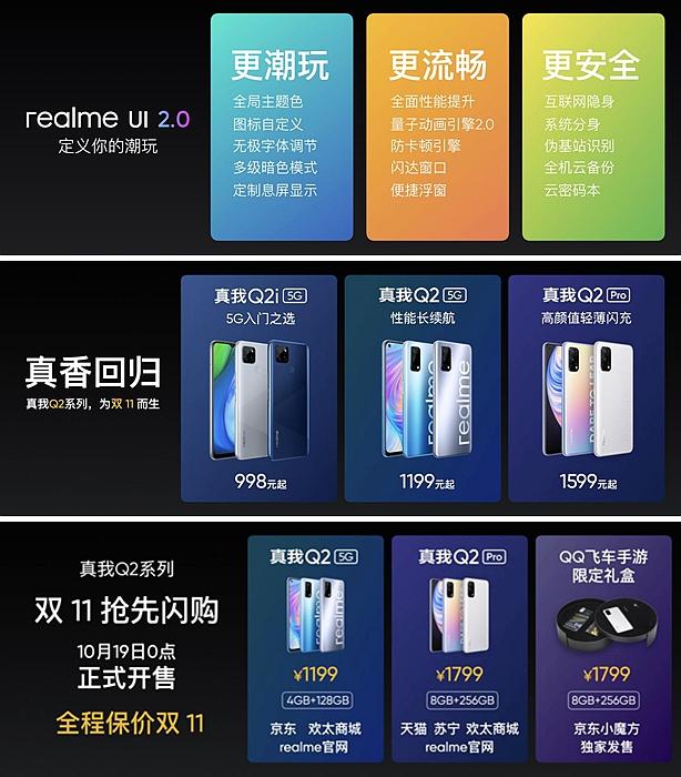 realme真我发布真我Q2系列新品 售价998元起-第2张图片-9158手机教程网