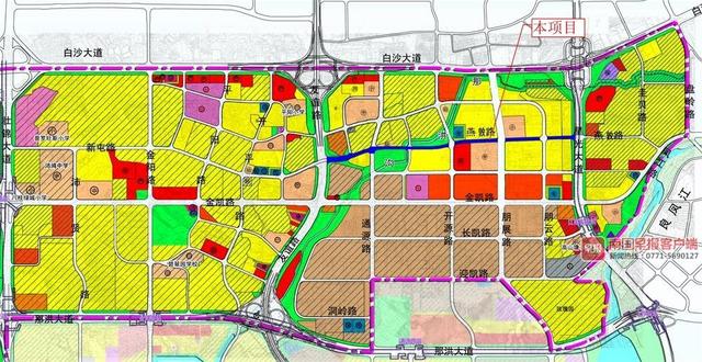 朋展路工程白沙大道金凯路