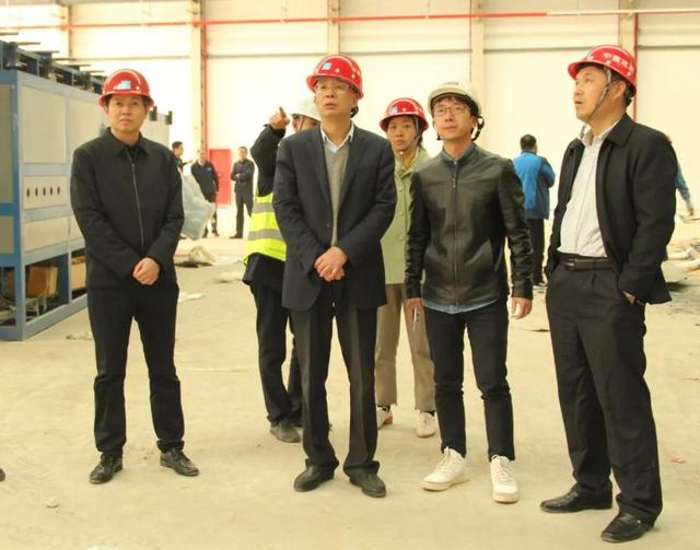 滁州盛诺电子科技有限公司徐保月调研经开区重点项目建设安