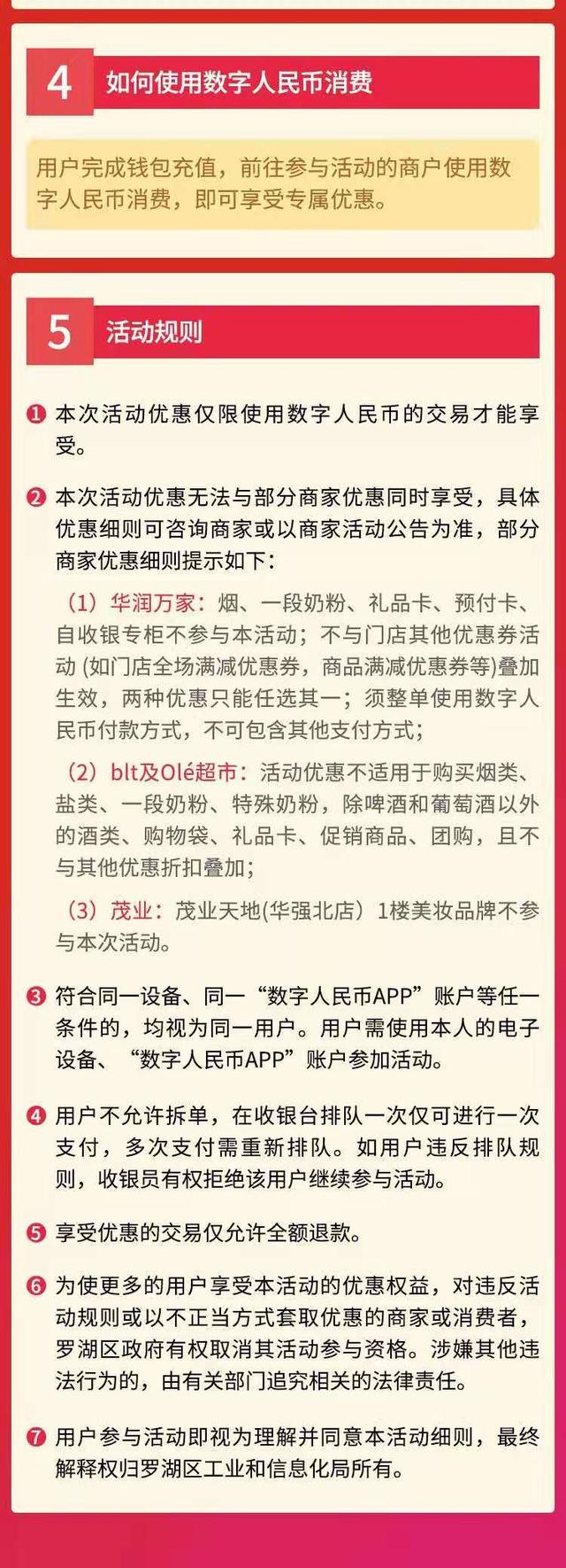 深圳罗湖1000万元数字人民币优惠延续至5月