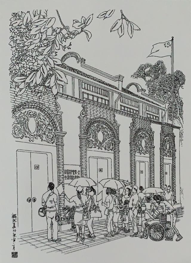 江南西涂鸦楼灵异事件:“石库门风情画展”松江首展，呈现弄堂里的众生百态