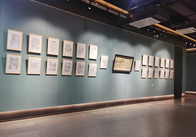 江南西涂鸦楼灵异事件:“石库门风情画展”松江首展，呈现弄堂里的众生百态