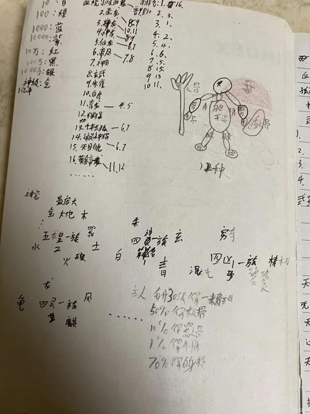 姑娘整理书架，发现弟弟小学时的秘密！网友：是个人才