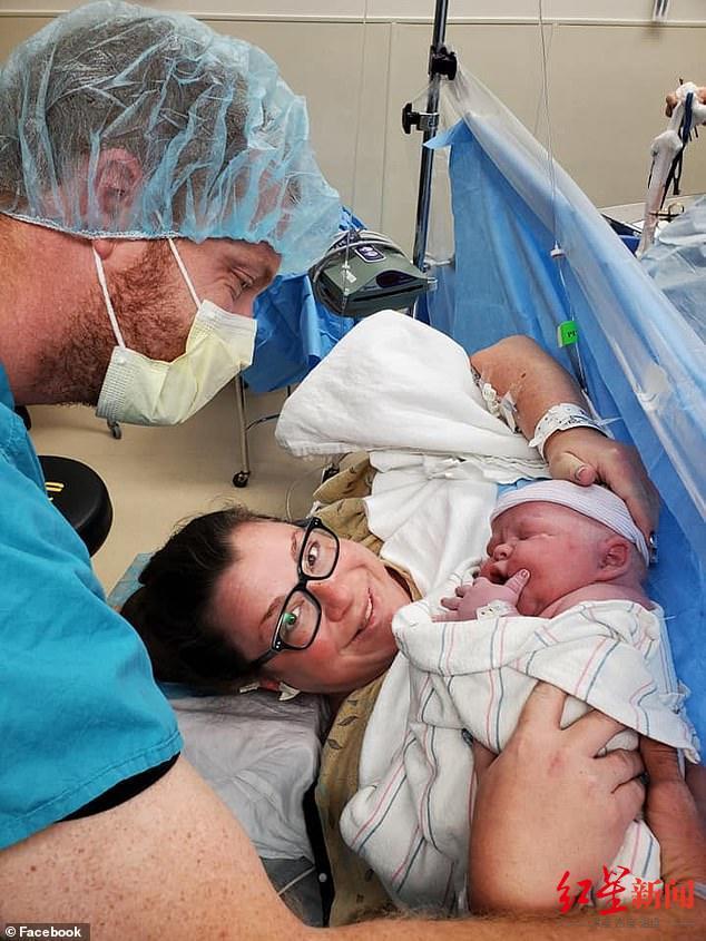 美国降生一“Plus版”巨婴：重12.7斤 直接穿6个月大孩子的衣服