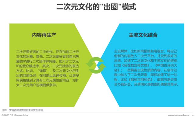 2021年中国二次元产业钻研通知