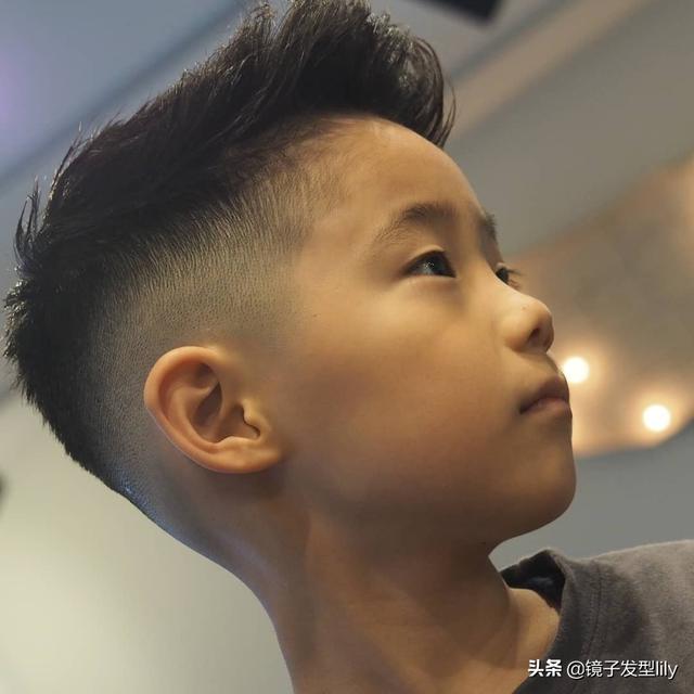 男童发型学生头图片