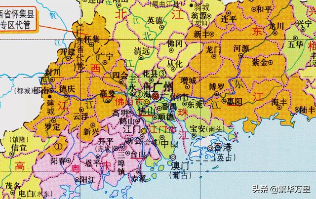广东省的区划调整，21个地级市之一，广州市为何有11个区？