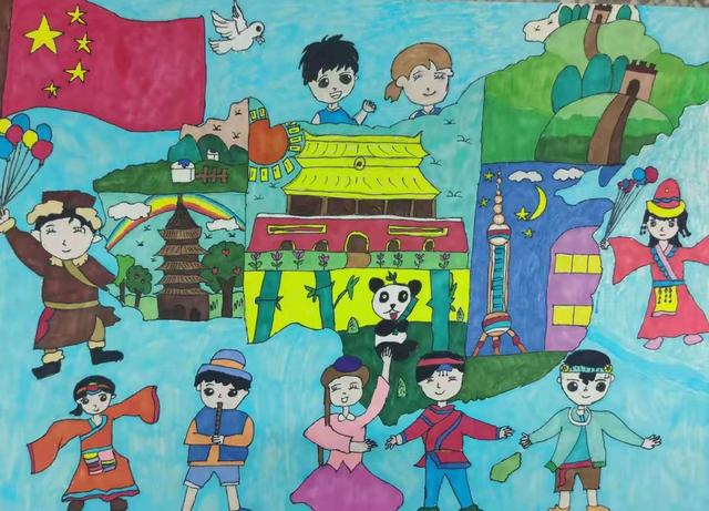 希望工程初中绘画作品展