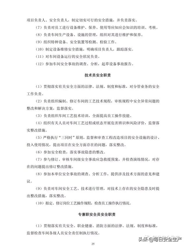 破碎机风险等级控制清单