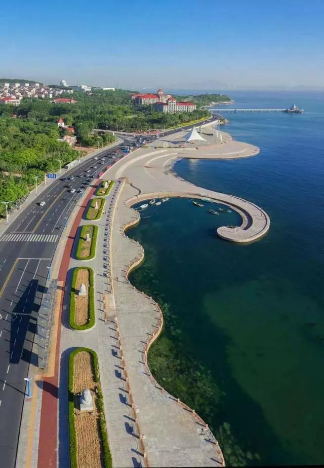 欣赏烟台的海孙为刚