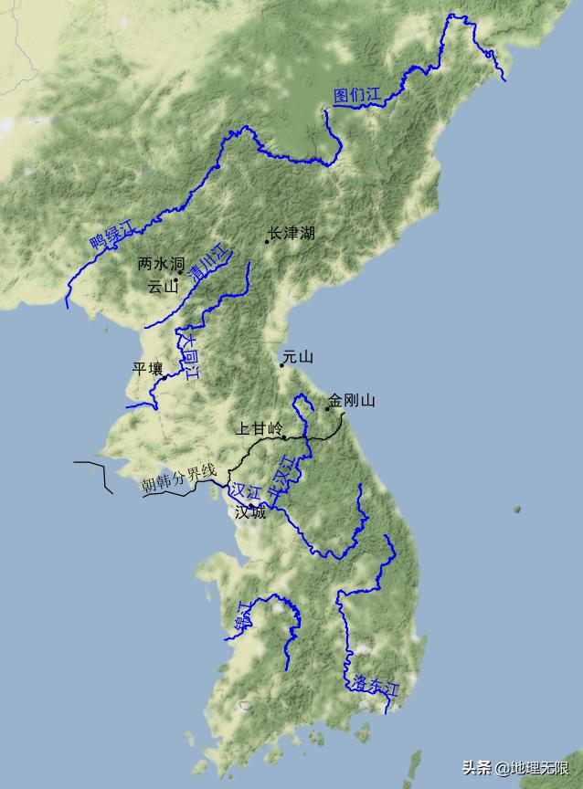 长津湖地理位置图片