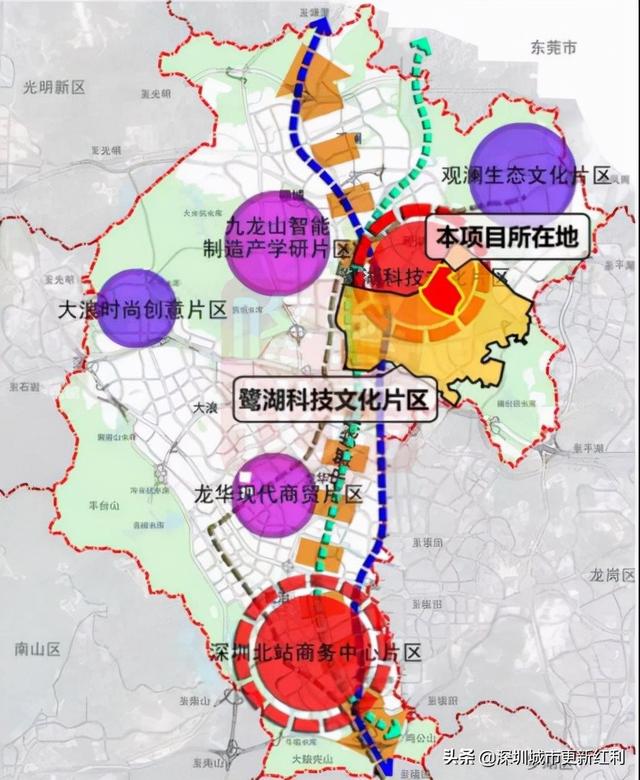 深圳城市产业发展规划图