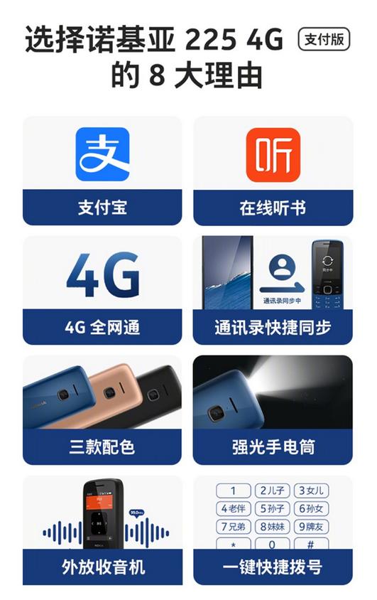 诺基亚225——在智能触屏手机时代里的一股清流