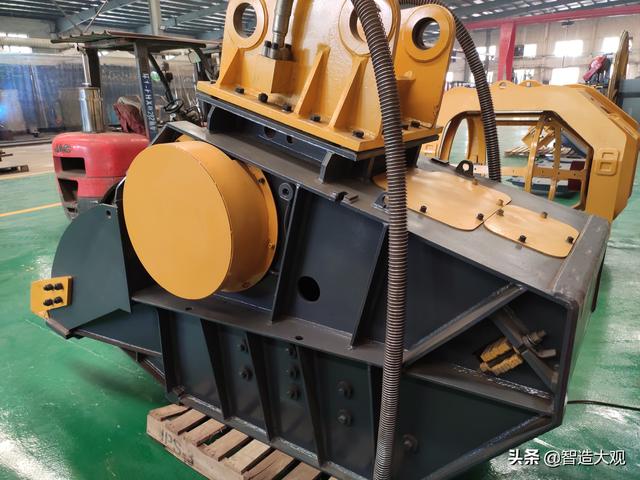 现代挖机破碎机液压管道怎么装_黑龙江牡丹江大型采石