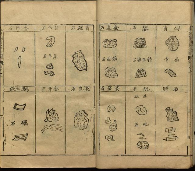 李时珍巨著《本草纲目》插图上卷（1596年刻本）