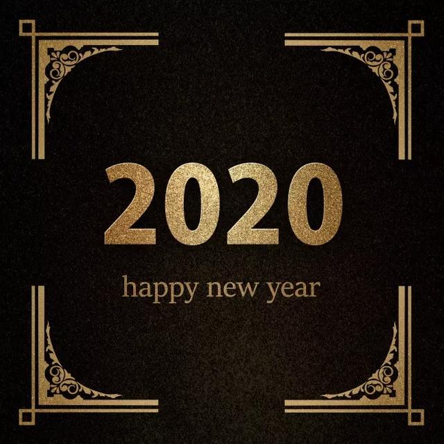 鼠年春节海报配图卡通图片大全，2020鼠年新年祝福简短句说说