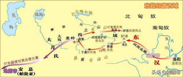 22张地图快速看汉朝历史（西汉和东汉）-第19张图片-看历史网