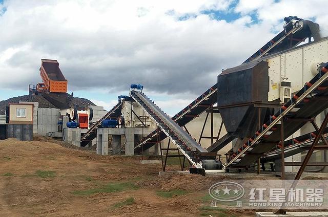 时产300吨砂石生产线价格