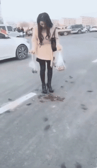 爆笑GIF动态图：导弹这走位骚啊，啥反导也防不住