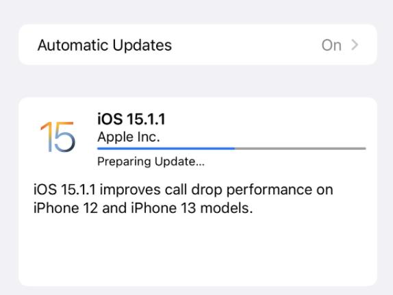 iOS15.1.1正式版：原来信号差不是我们的错