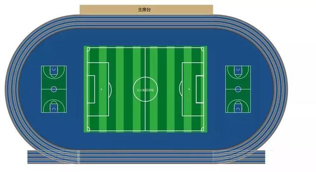 篮球场平面图