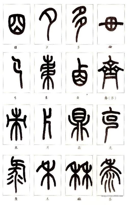 五十多年前,我初中时学刻篆字图章,靠的就是一本四体千字文.