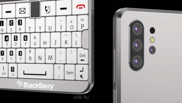 黑莓Arezzo渲染图：7050mAh+5.5英寸屏幕，实体按键外观另类
