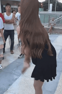 诱惑力加满的美女GIF：你别扭来扭去的，我有点晕