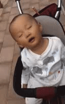 幽默动态图：应该是皮紧了，松一下就好了