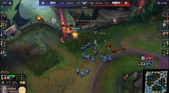 LOL-LCK：Rascal三杀佛耶戈“尽力局”，DK惊险偷家2-0双杀GEN