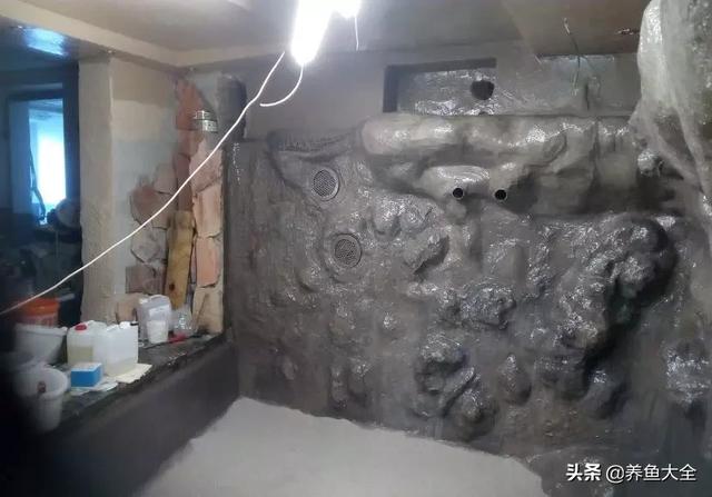 鱼缸制氧过滤机带装饰