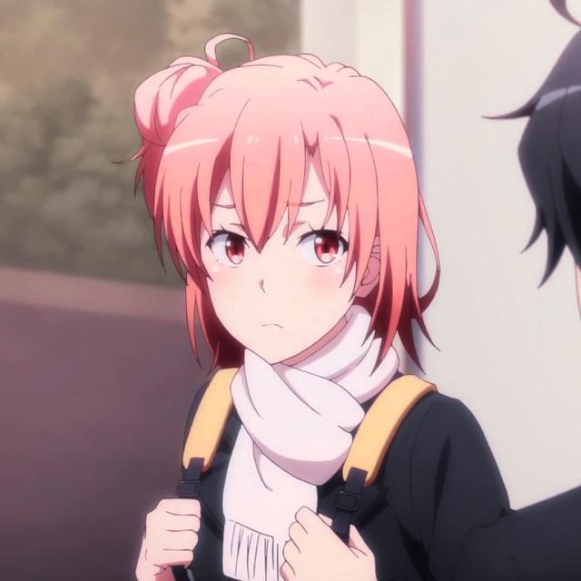 《我的青春恋爱物语果然有问题》由比滨结衣和比企谷八幡,情头