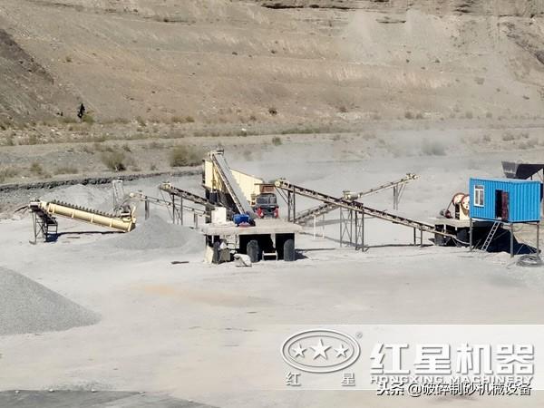 20吨小型制砂机生产线