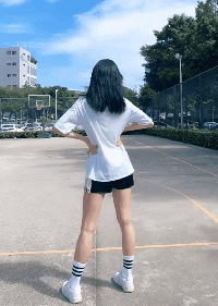 可爱小姐姐动图：妹子跳的可好？！