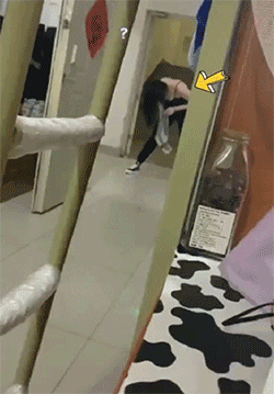 美女的邪恶动态图GIF：国服第一舌头，功夫绝了