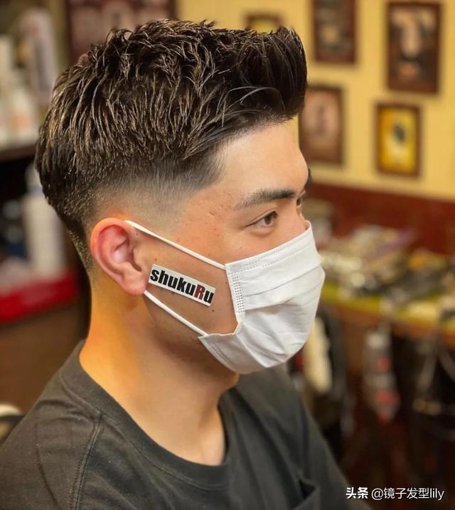 适合额头窄的发型图片男（16款流行男发型）