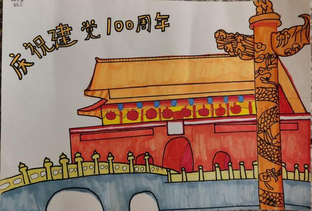 希望工程初中绘画作品展