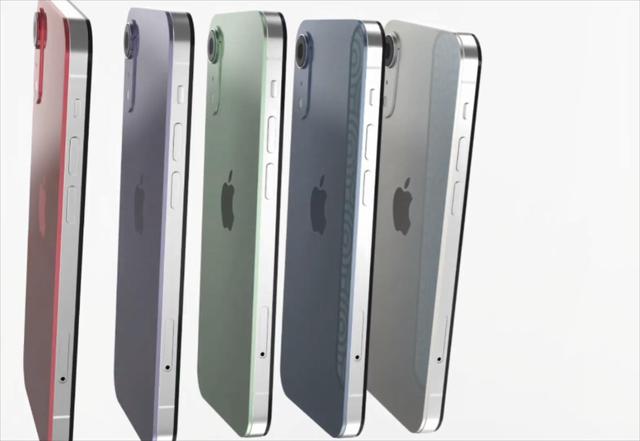 iPhoneSE3渲染图：打孔相机+4800万单摄，超瓷晶3代有屏下指纹