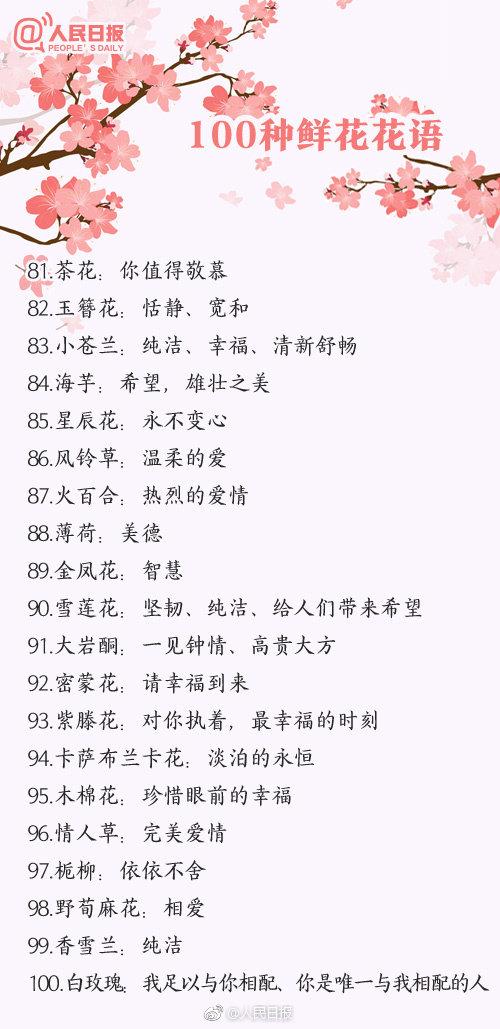 1一100送花的含义 1一100送花的含义（1一100送花的含义粉玫瑰） 生活